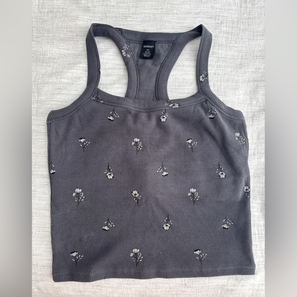 TomboyX Waffle Knit Tank